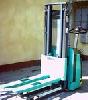 Mitsubishi SB 12 gyalogk�s�ret� elektromos targonca elad�